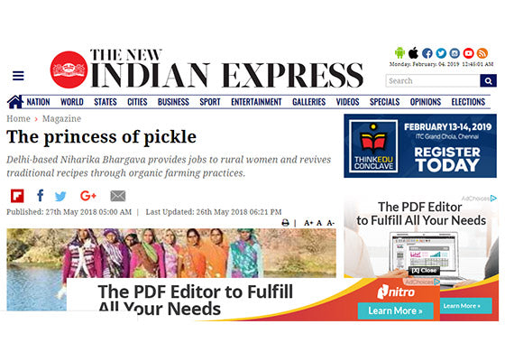 The princess of pickle: The New Indian Express